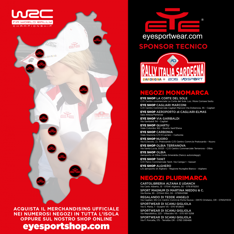 MERCHANDISE RALLY ITALIA-SARDEGNA 2015