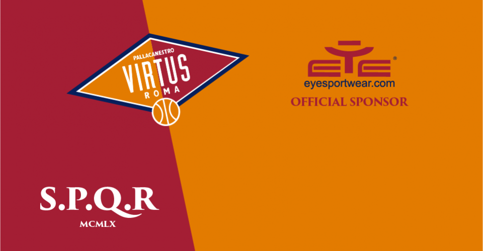EYE Sport sponsor tecnico della Virtus Roma