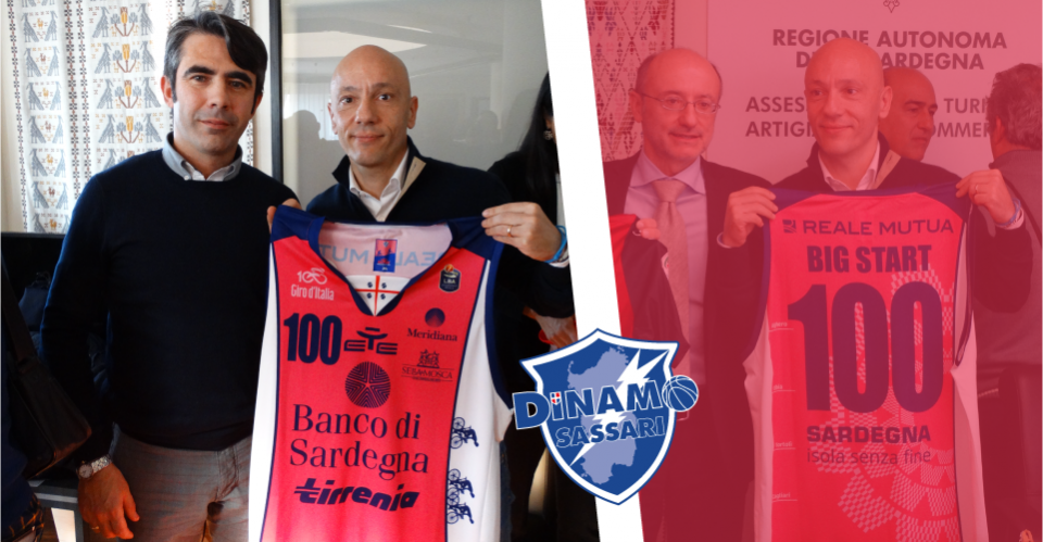 EYE Sport e Dinamo Sassari celebrate the 100th Giro d'Italia