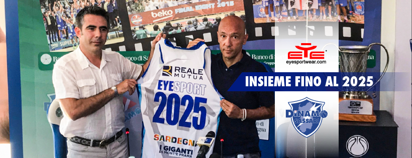 EYE Sport e Dinamo Sassari, 15 anni assieme