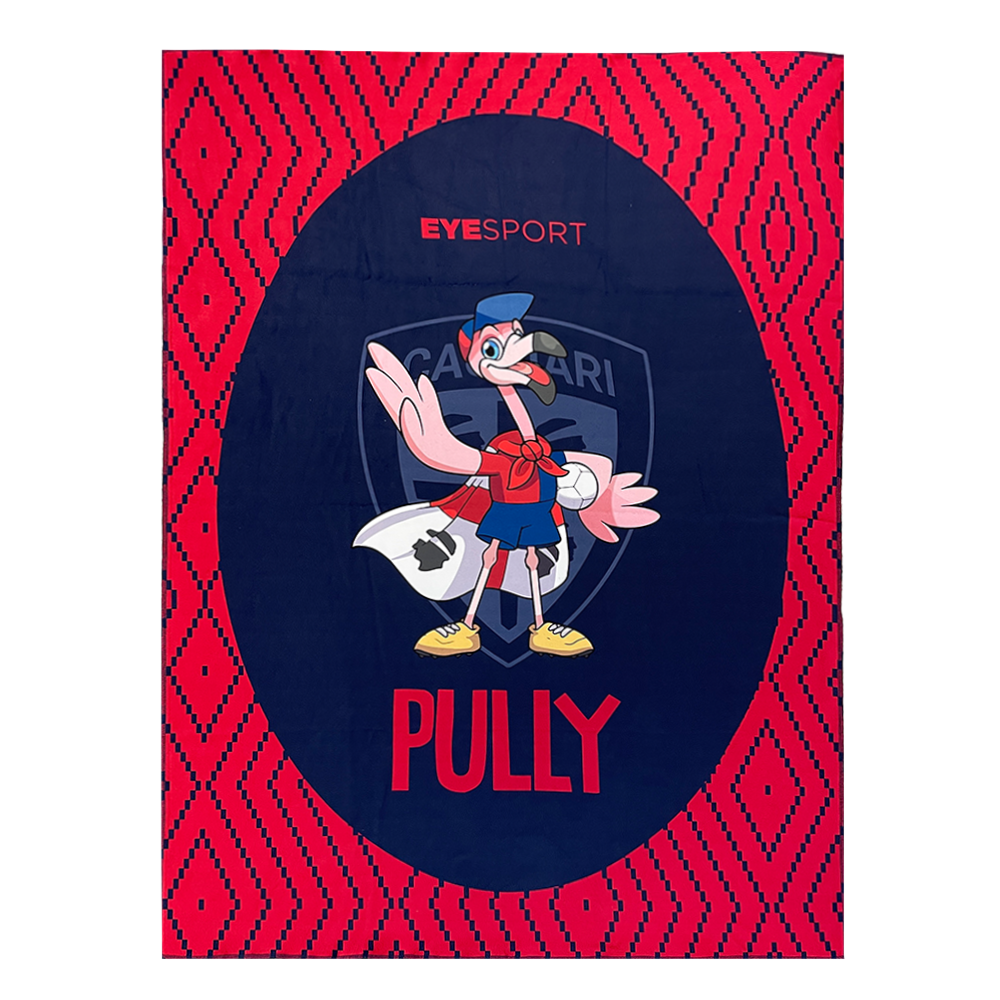 COPERTA PULLY OVALE 75X100 CAGLIARI CALCIO